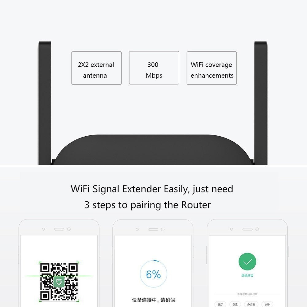 Original Xiaomi Mi Wifi Repeater Pro 300m