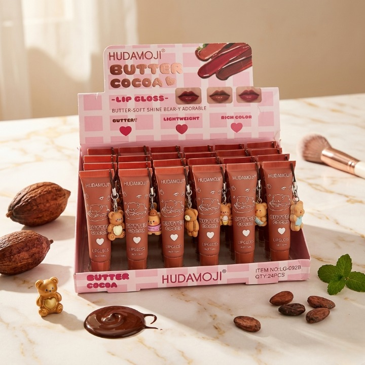 Hudamoji Multi-Shade Butter Cocoa Matte Lip  (Pack Of 2)